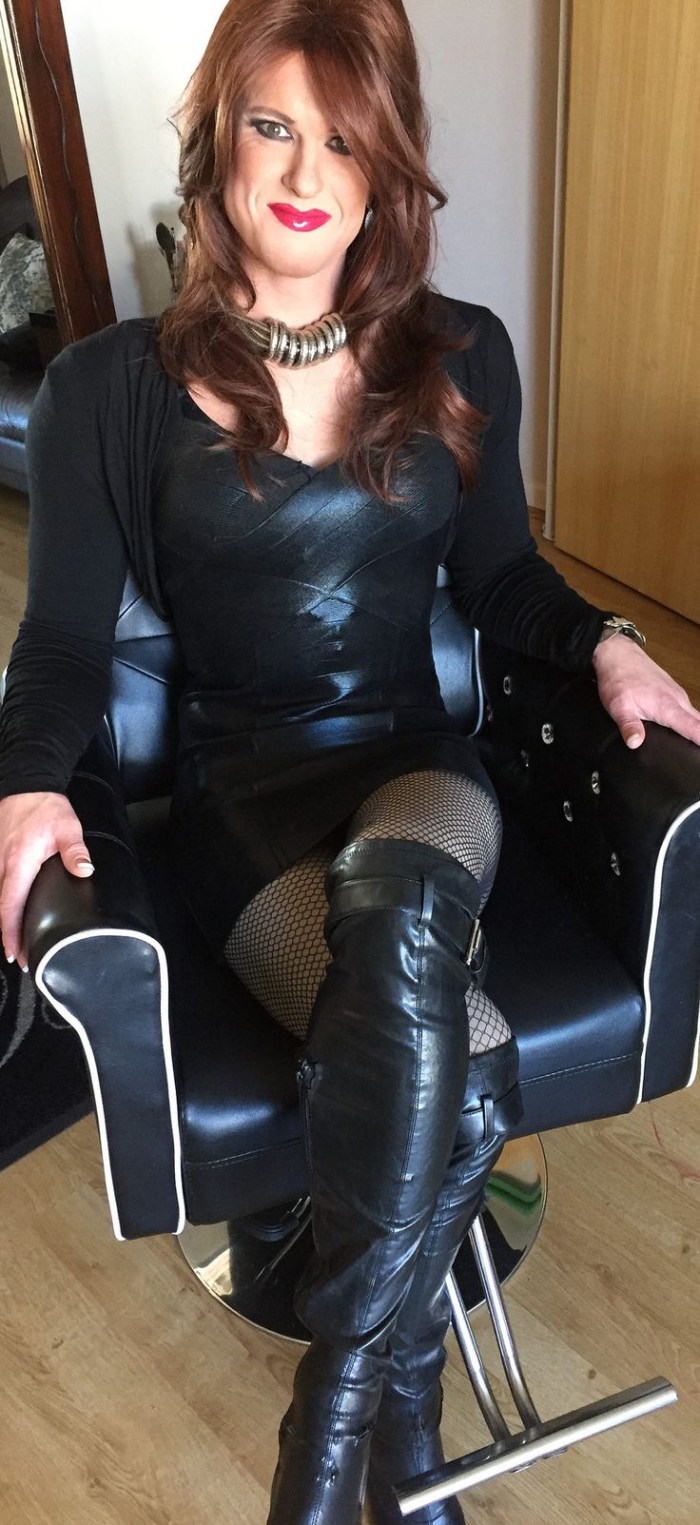 Girls in latex gloves