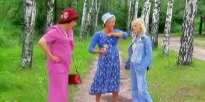 Karina Zvereva in the show once in Russia