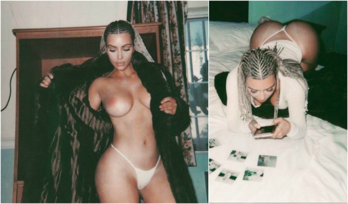 Kim Kardashian naked