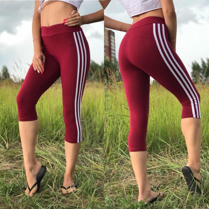 Eva Berger in leather pants