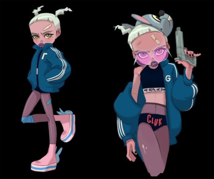 Glucose character art