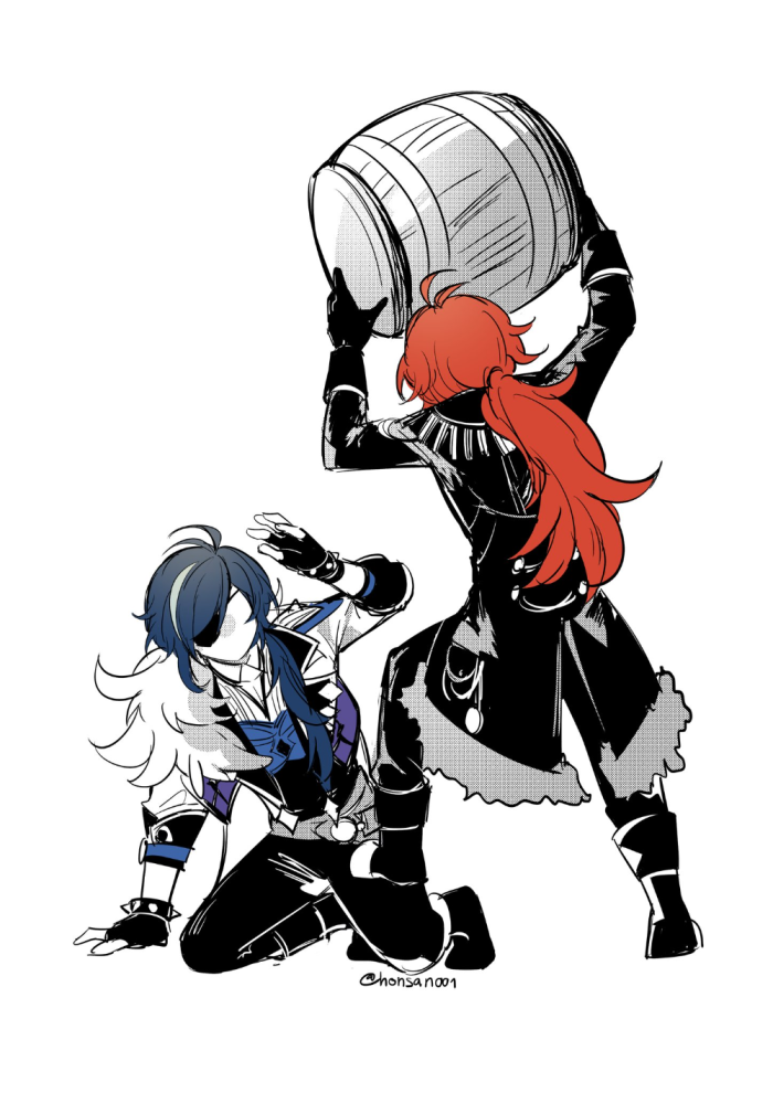 Pixel city with rain