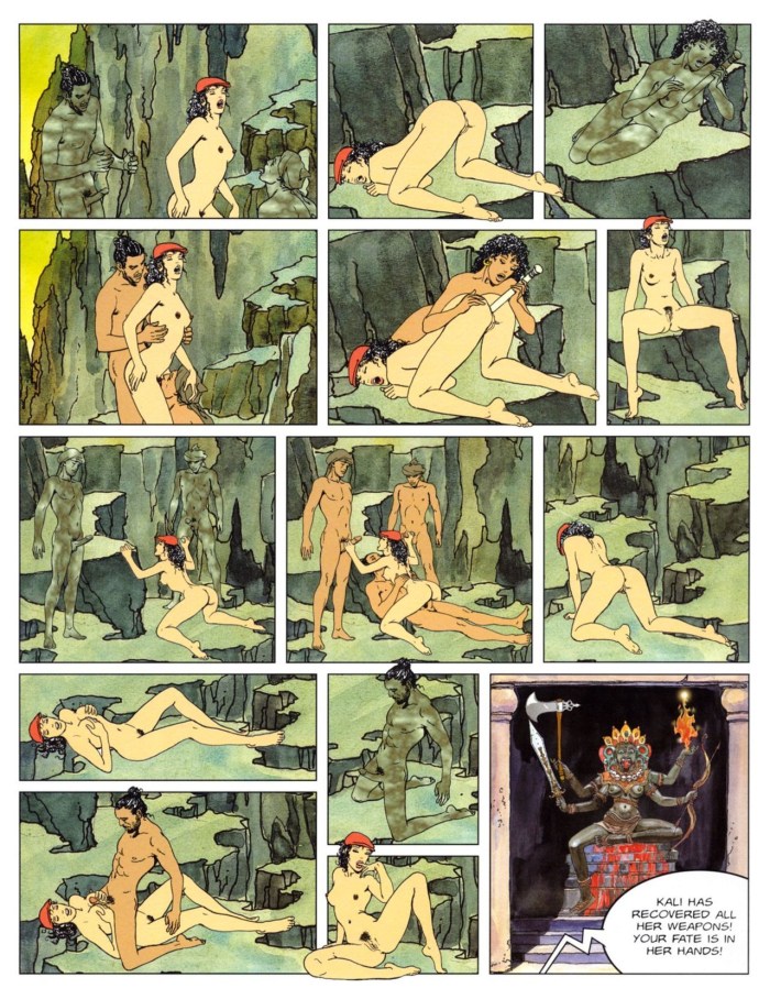 Unusual erotic poses