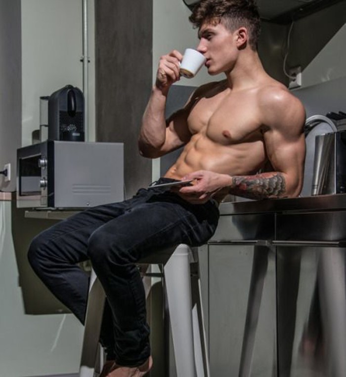 A lot of pumped up guys