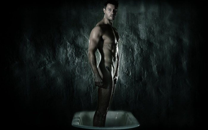 Beautiful young male bodies