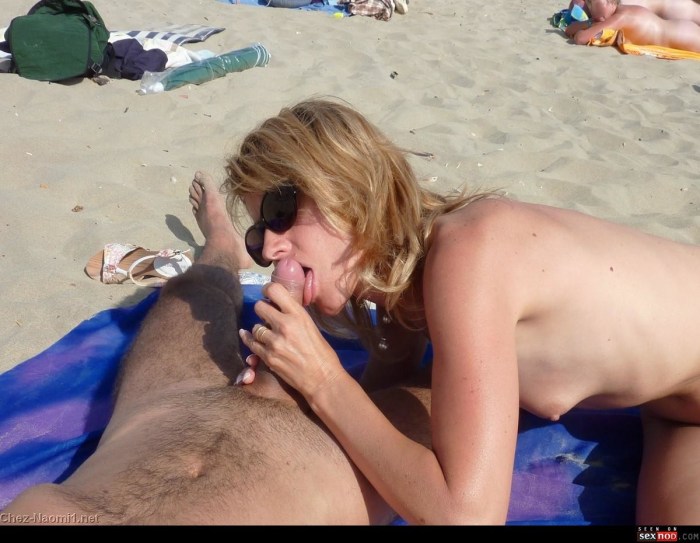 Gangbang with blacks on the beach