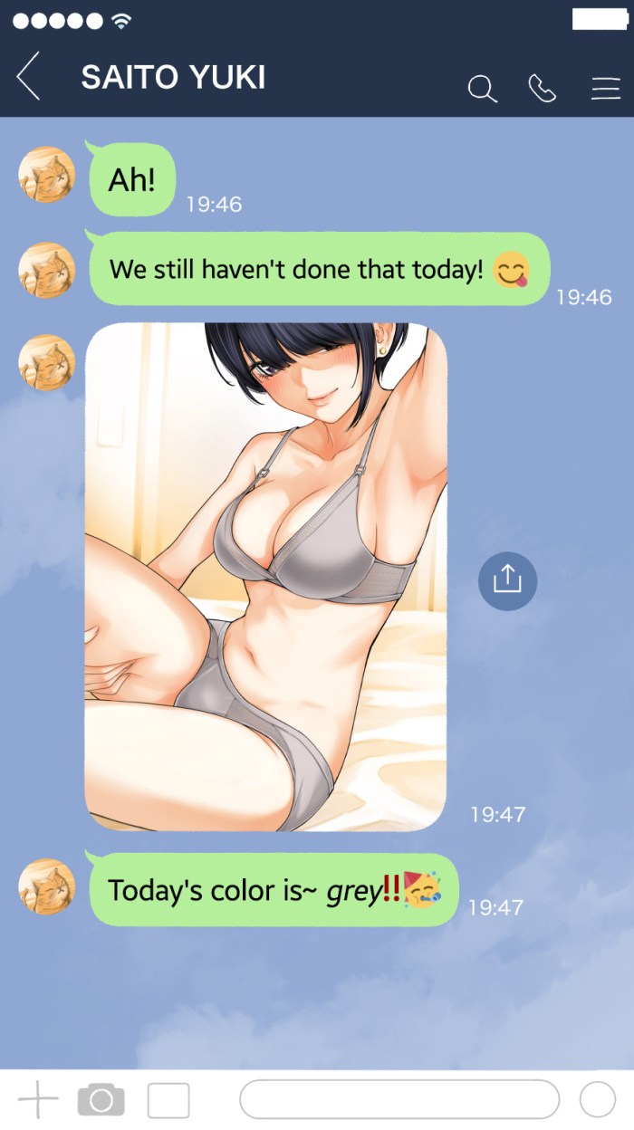 Nazeka maiasa shitagi no Io Wo Houkoku Shitekuru Kaisha No Kouhai