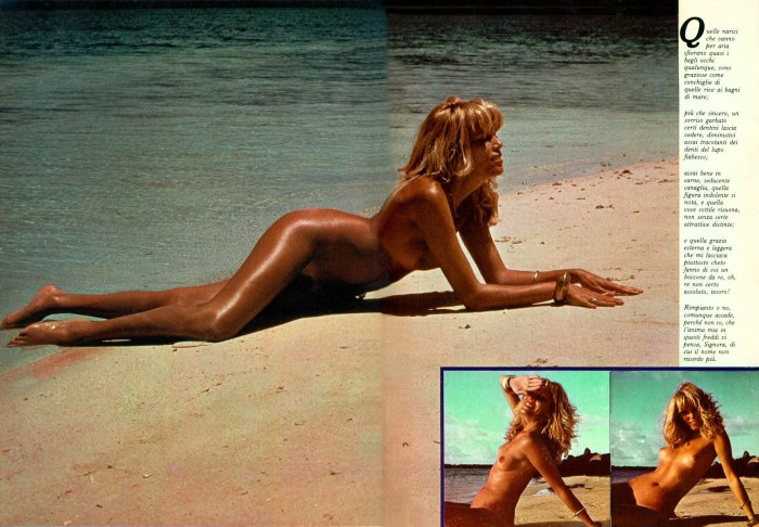 Photo by Amanda Lear Nude at 80