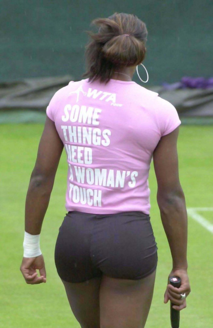 Photo of priests Serena Williams