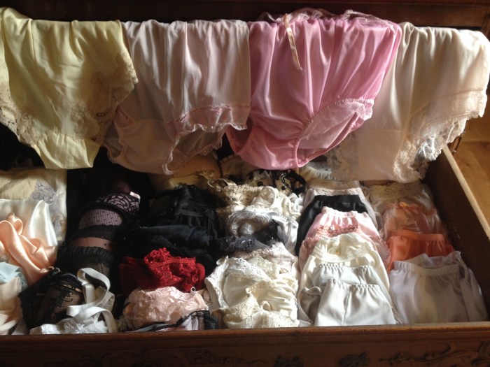 My sister's underwear