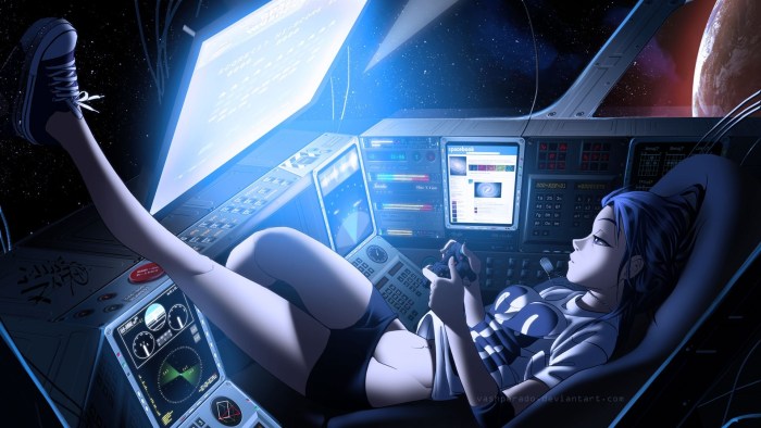 Space girl