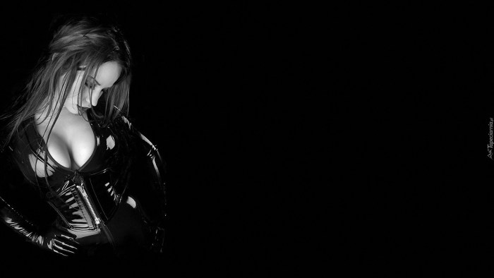 Dark wallpapers of the girl