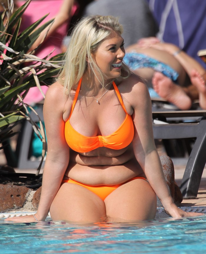 Denise Milani in a bikini