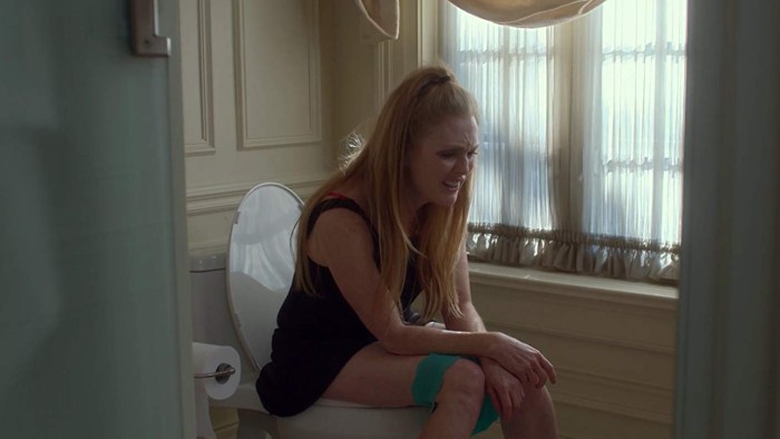 Julianna Moore in underwear