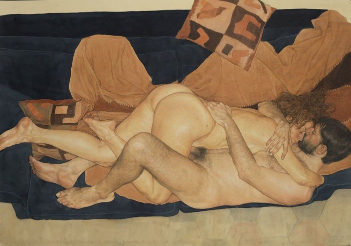 Modern pornographic painting