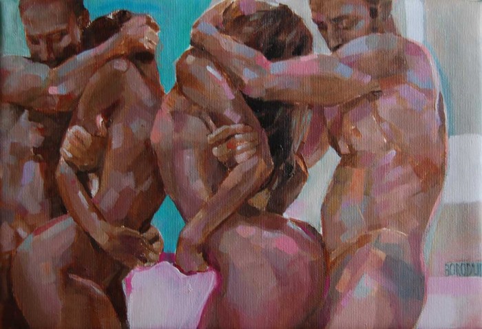 Intercourse in modern painting