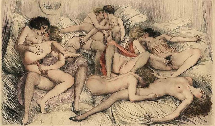Ancient erotic paintings