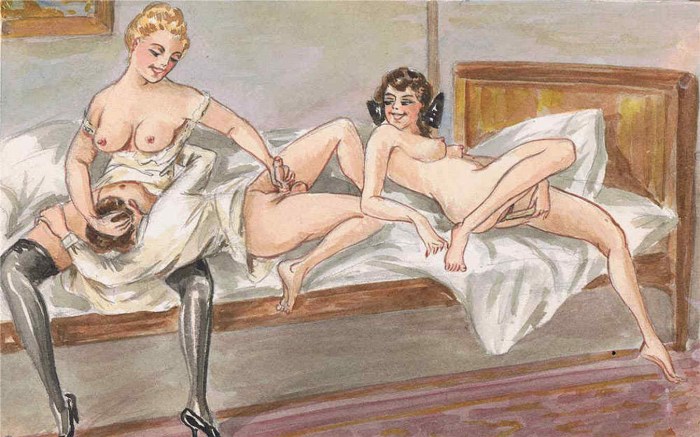 Kunnilingus in art