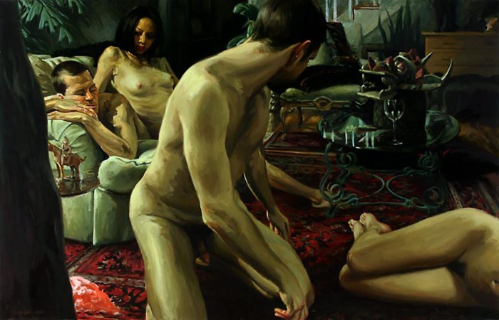Pornographic painting