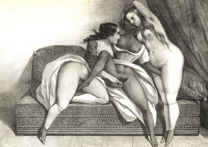 Old pornographic illustrations
