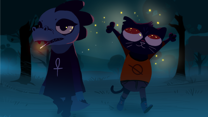 Night in the Woods May and Gregg