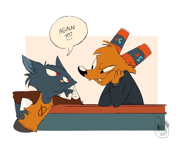 Night in the Woods May and Gregg
