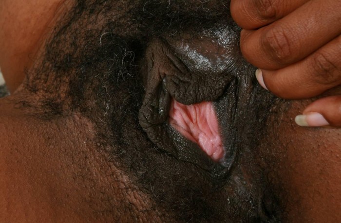 Hairy black women in stockings