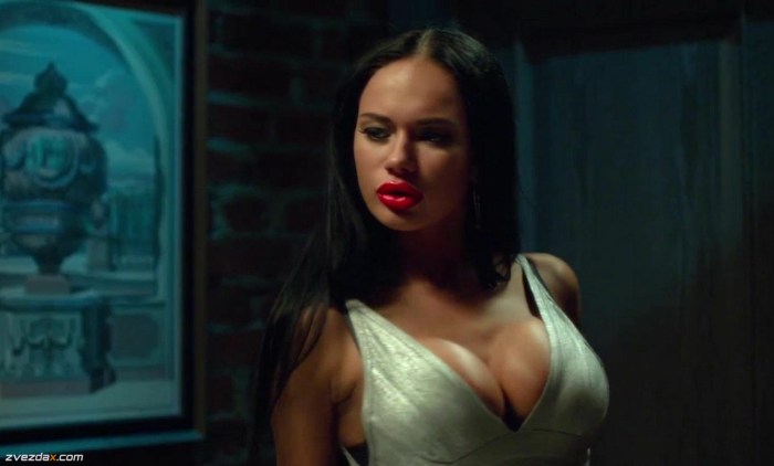 Yana Koshkina in the film Odnoklassniki