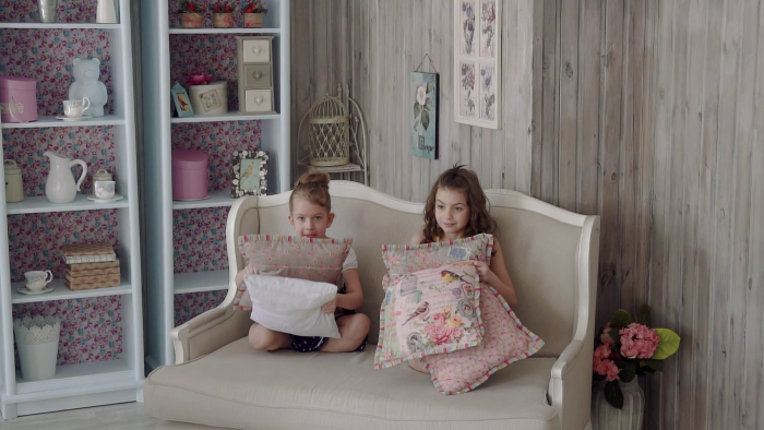 So far a little girl