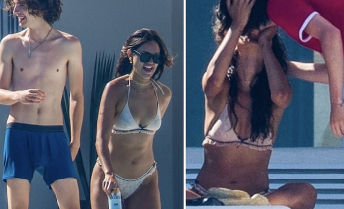 Eiza Gonzalez and Timothee