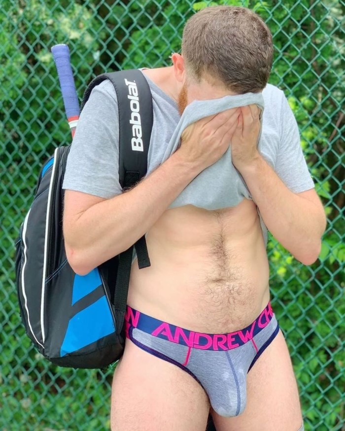 Gay, big cock, shorts