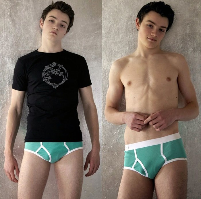 Kelvin Klein with a guy