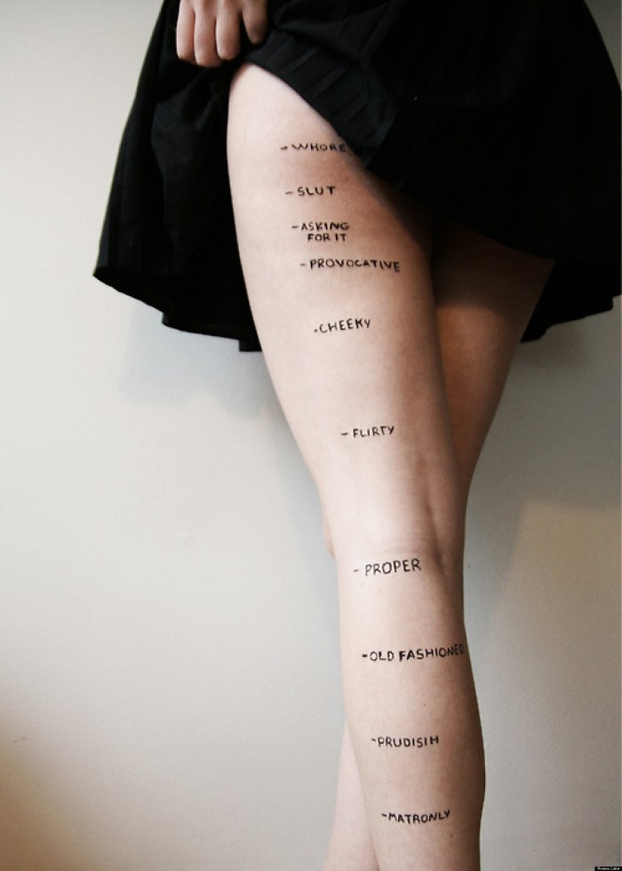 The length of the skirt