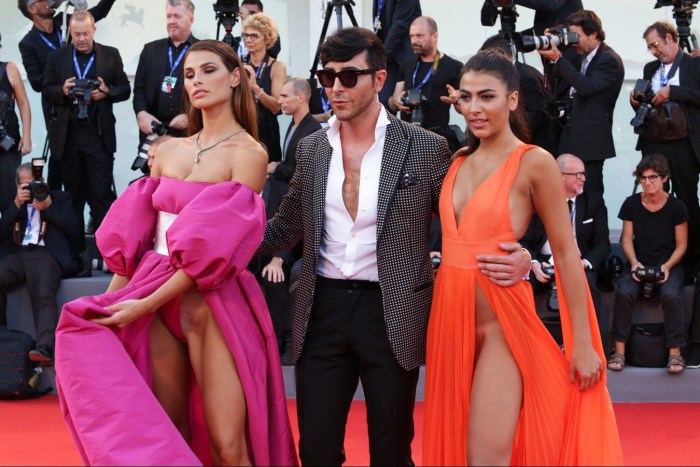 Julia Salem on the red carpet