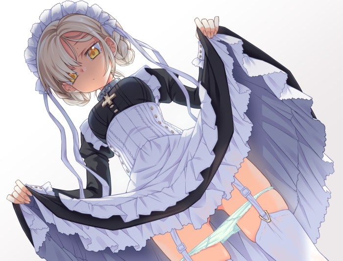 Azur lane anime maid