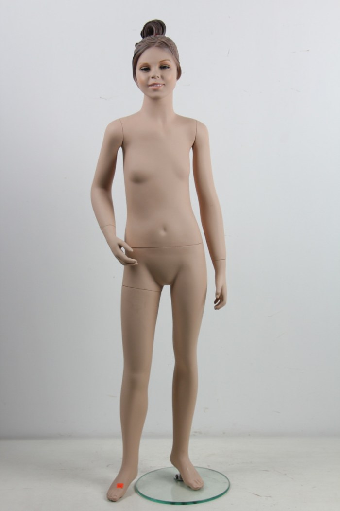 Transformation into a girl comic book 3D