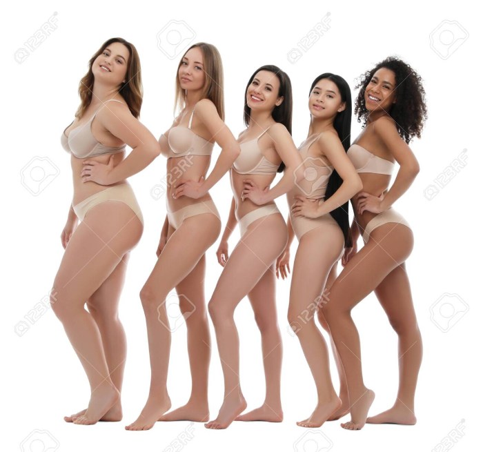 Women are different without clothes