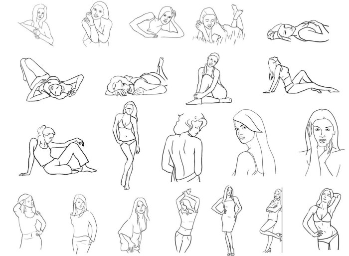 Poses for a photo shoot