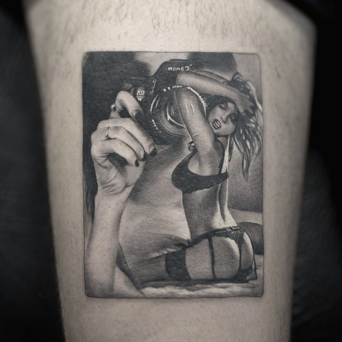 Tattoo for the entire spine