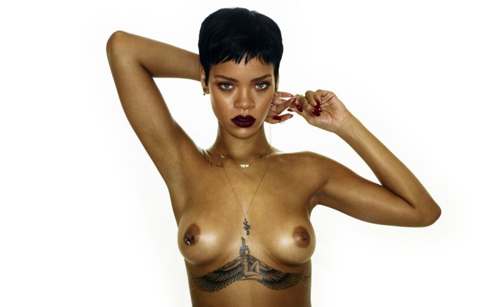 Rihanna American singer XXX