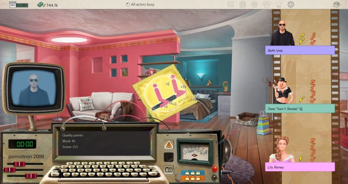 A naked woman emulator