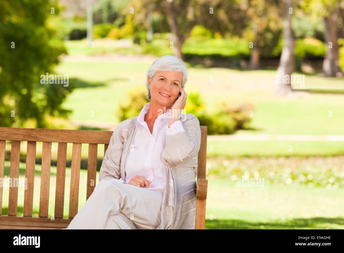 The old people in love