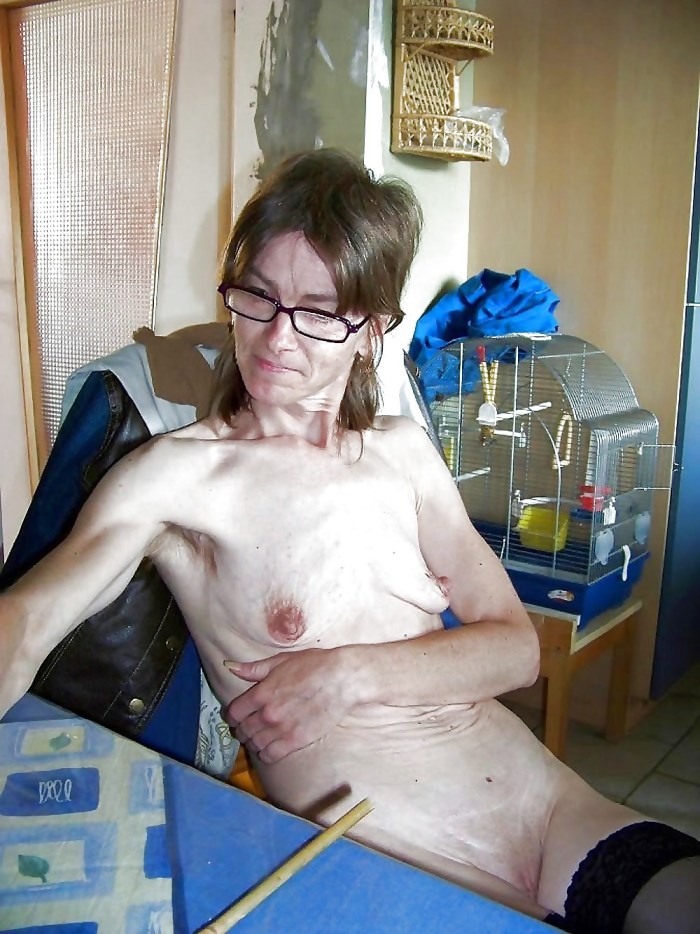 The vagina of an old grandmother