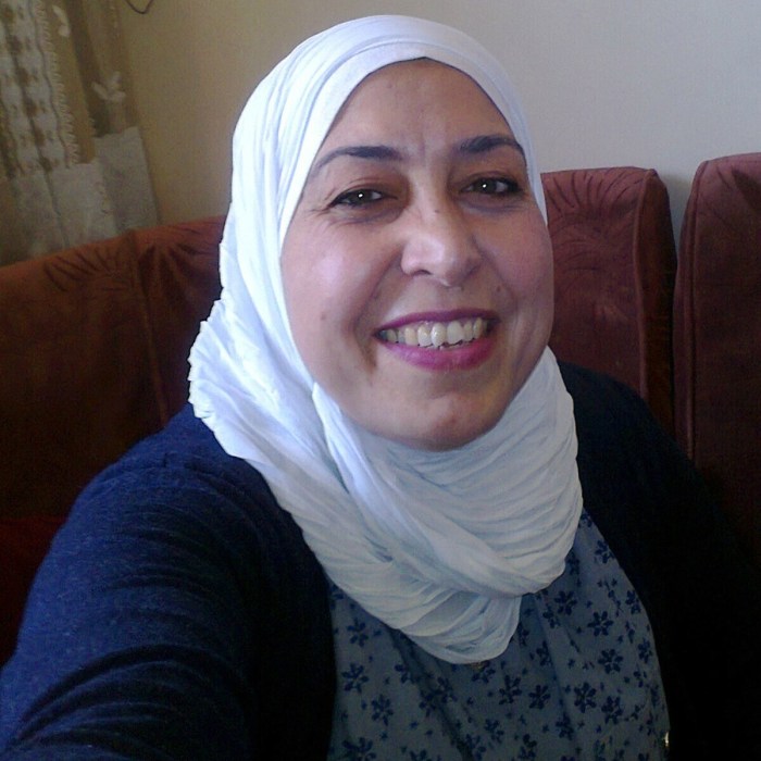 Big breasts in a hijab