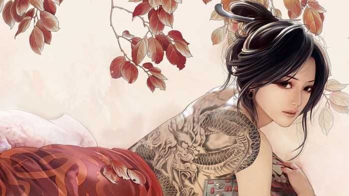 Tattoo Geisha Yakuza