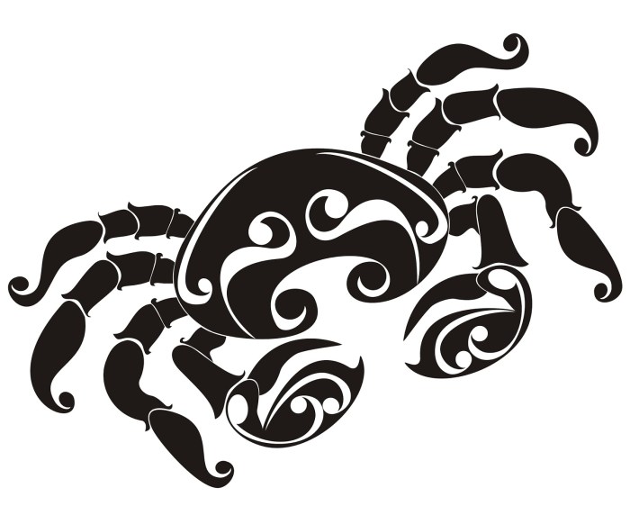 Cancer  graffiti zodiac sign