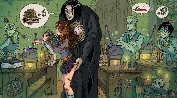 Witch Trainer Hermione and Snape
