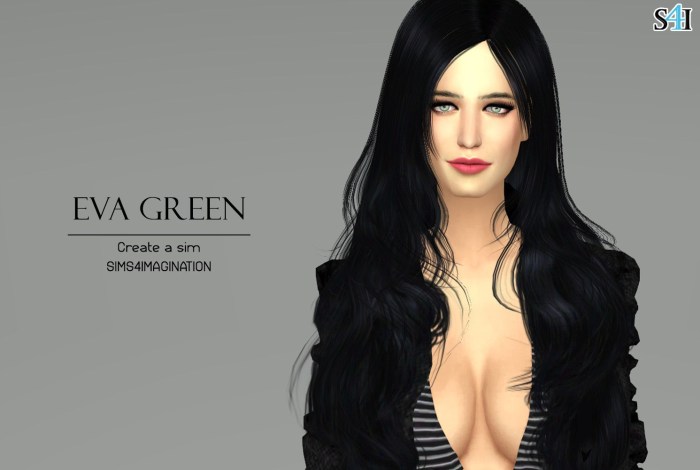 Sims 4 Mod Eva Green