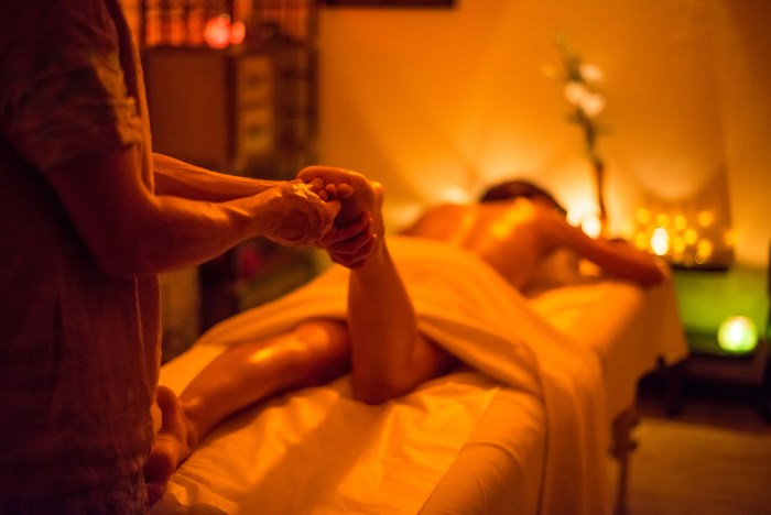 Relax massage for women