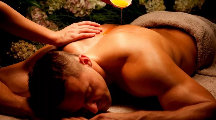 Relaxing massage